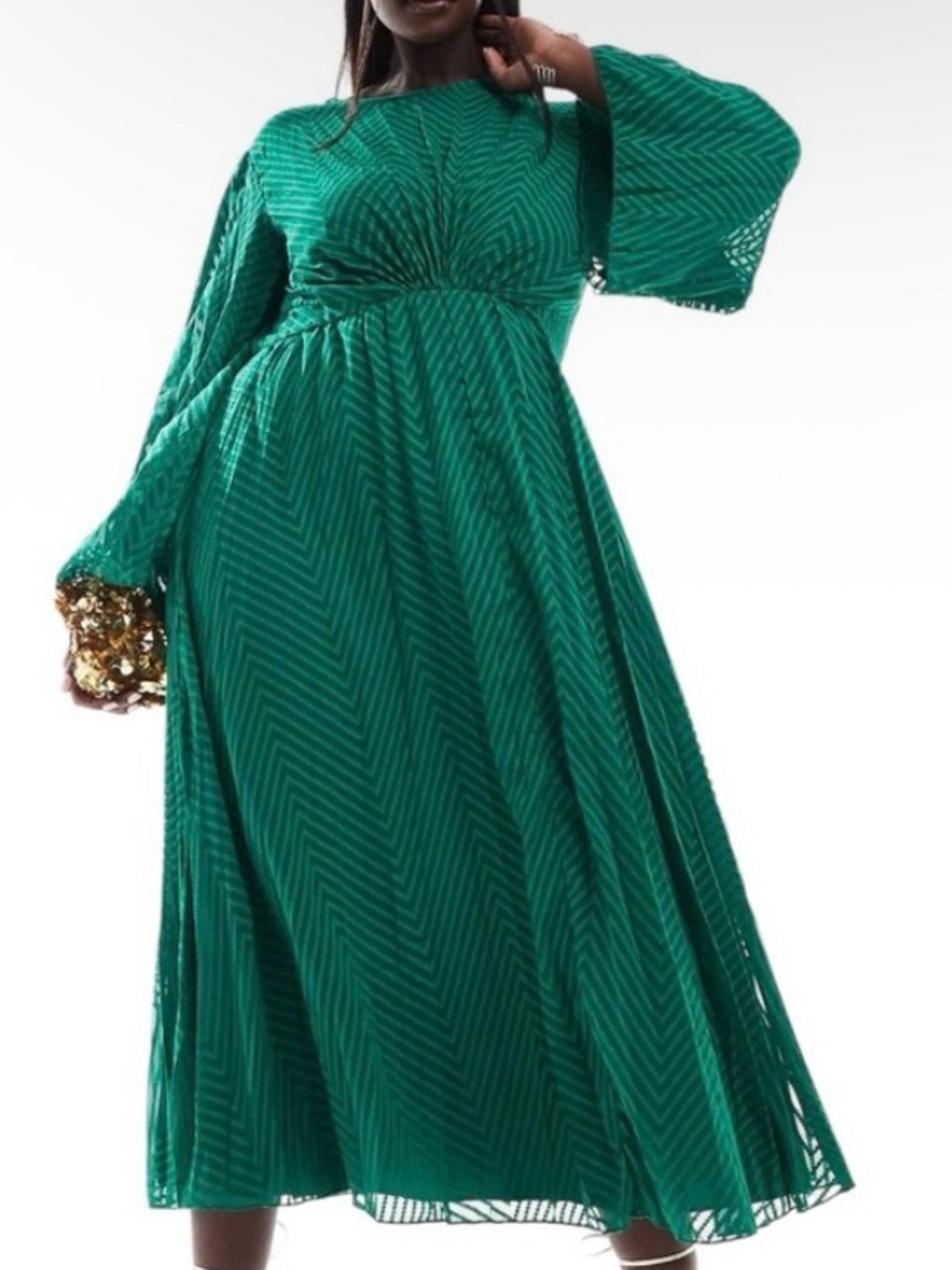 Pine Green Maxi Dress by ASOS